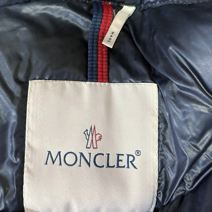 Moncler Maya Giubotto Womens $1,290 Down Puffer Zip Up Hooded Coat Jacket Sz 2