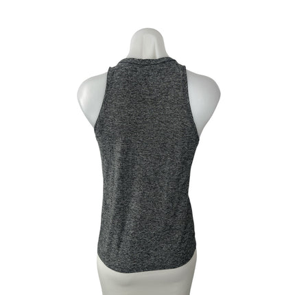 Outdoor Voices Gray High Neck Sleeveless  Yoga Activewear Athletic Tank Top XS
