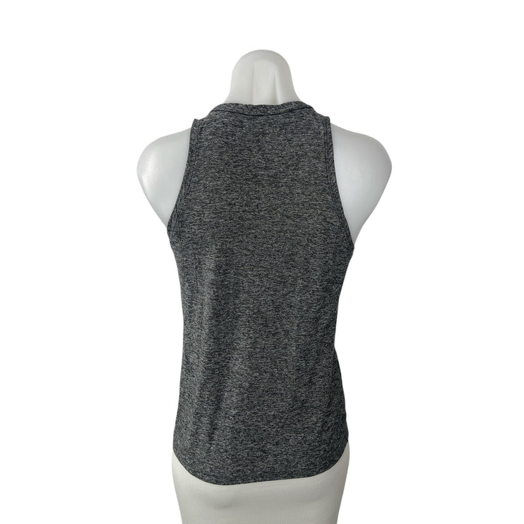 Outdoor Voices Gray High Neck Sleeveless  Yoga Activewear Athletic Tank Top XS