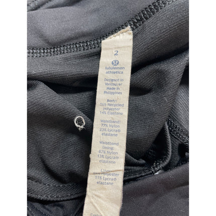 Lululemon Speed Strive Multi Black Yoga Gym Athletic Activewear Running Shorts 2