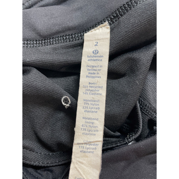 Lululemon Speed Strive Multi Black Yoga Gym Athletic Activewear Running Shorts 2