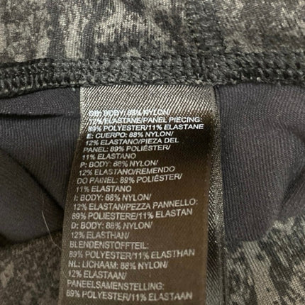 The North Face Flash Dry Women's Black Printed Athletic Leggings Pants Size L