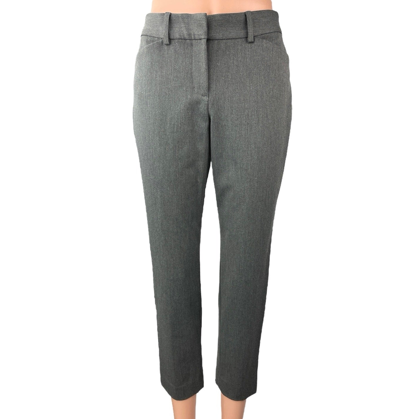 Express Women's Gray Publicist Ankle Mid Rise Cropped Trouser Dress Pa – Brie Express Women's Gray Publicist Ankle Mid Rise Cropped Trouser Dress Pa – Brie