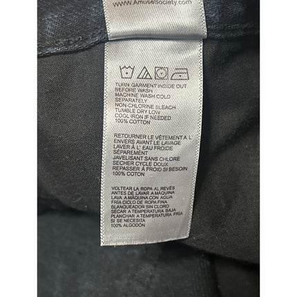 Amuse Society Women's Blue Mid Rise Cuffed Straight Leg Denin Jeans Shorts Sz 26