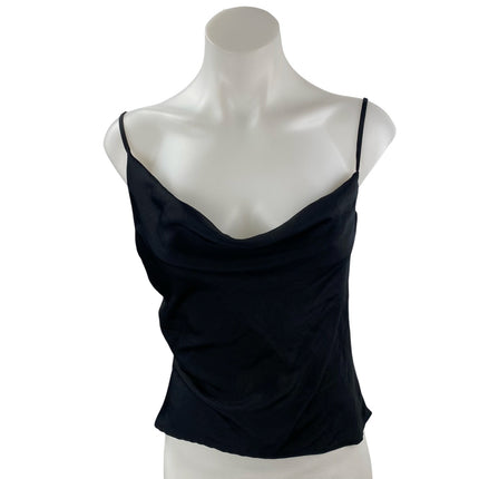 Urban Outfitters Women's Black Sleeveless Cowl Neck Cami Camisole Tank Top Sz M
