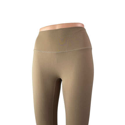 CSB x IM Women's Tan Cinch Yoga Workout Running Athletic Leggings Pants Size S