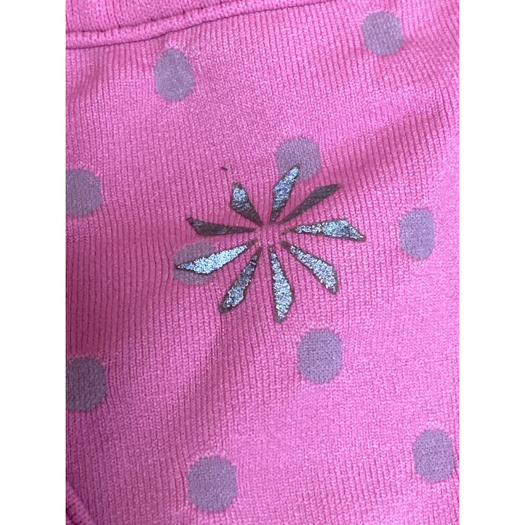 Athleta Women's Pink Racerback Yoga Workout Athletic Sports Bra Crop Top Size M