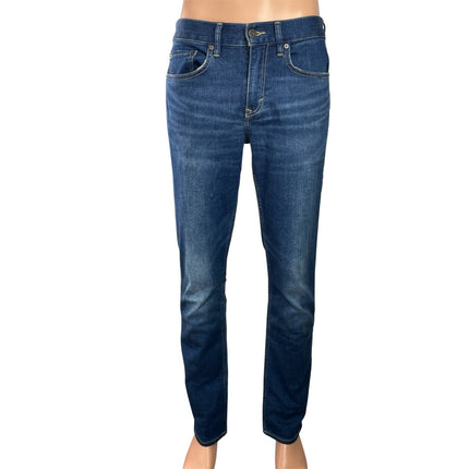 Banana Republic Men's Blue Medium Wash Slim Fit Tapered Denim Jeans Size 30x32