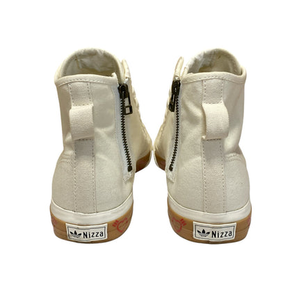 Adidas Nizza HI Human Men's Off White High Top Lace Up Walking Sneakers Size 11