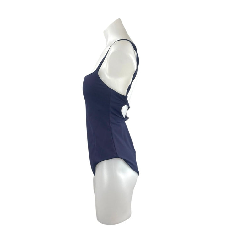 NEW Andie Jetties Sleeveless Crossover Back Cami One Piece Swimsuit Swimwear L