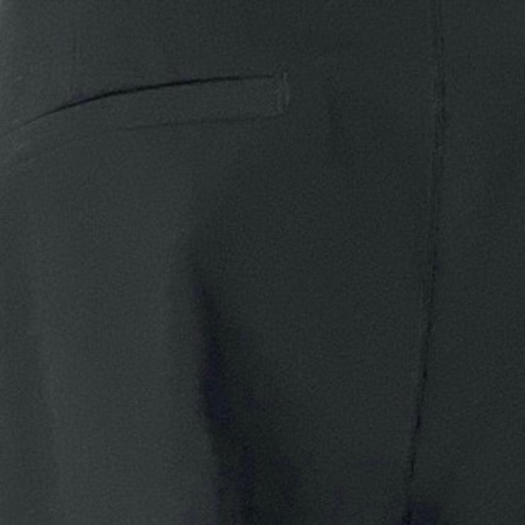 Zara Women's Black High Rise Loose Tapered Business Work Trousers Dress Pants 04
