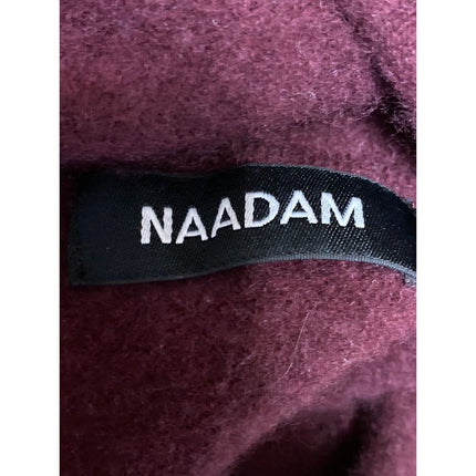 Naadam 100% Cashmere Women's Long Sleeve Crop Sweater Hoodie Sweatshirt Top Sz M