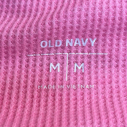 Old Navy Pink Llama Graphic Long Sleeve Sweatshirt Sweater Tee T-Shirt Top Sz M