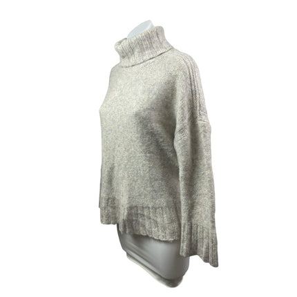 Philosophy Women's Gray Wool Long Sleeve Turtleneck Knit Sweater Top Size M