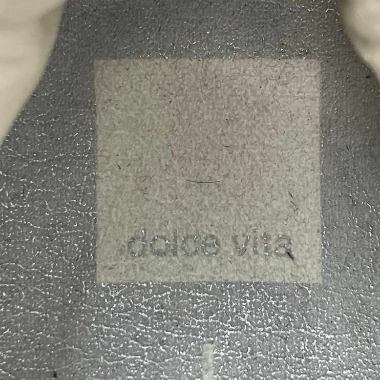 Dolce Vita Notice Brown Suede Leather Lace Up Low Top Sneakers Shoes Size 10.25