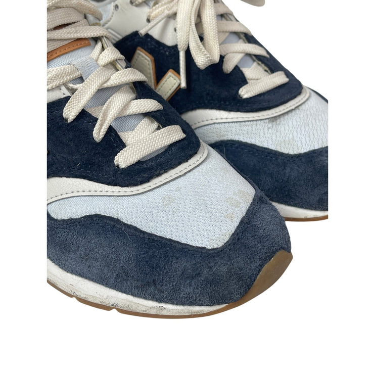 New Balance 997H Natural Indigo White Womens Athletic Running Sneakers Shoes 8.5
