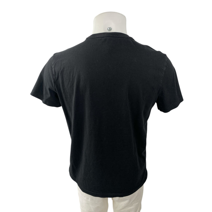 Polo Ralph Lauren Iconic Men's Black Crew Neck Short Sleeve Tee T-Shirt Top Sz M