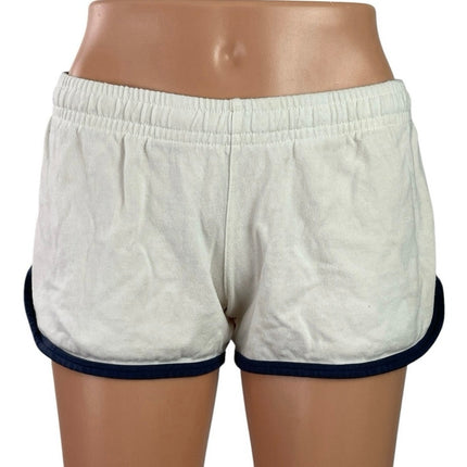 Brandy Melville Lisette White Casual Lounge Athletic Activewear Track Shorts S