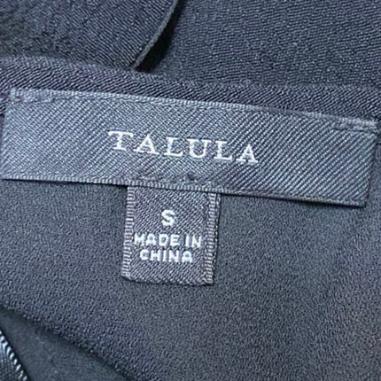 Aritzia Talula Women's Black Sleeveless Halter Cami Camisole Mini Shift Dress S