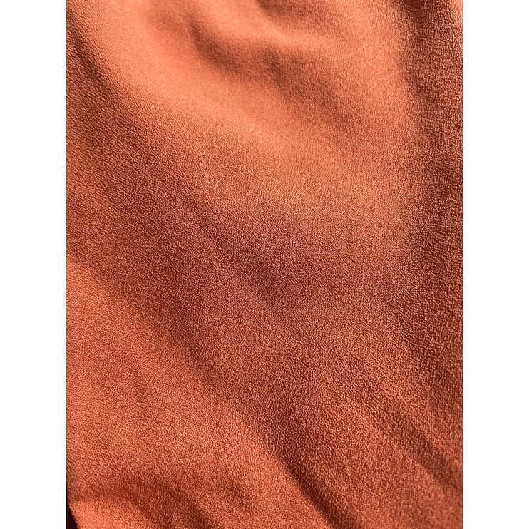Bar III Women's Coral Sleeveless Mock Neck Tulip Split Cami Tank Blouse Top Sz S