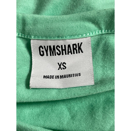 Gymshark Green Short Sleeve Yoga Gym Workout Athletic Activewear T-Shirt Top XS