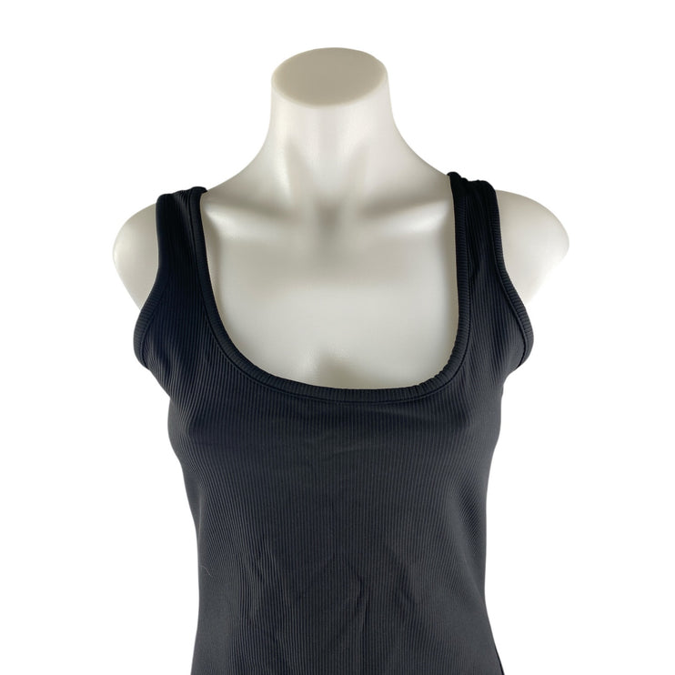 NEW CTU Women's Black Sleeveless Yoga Athletic Activewear Tank Jumpsuit Romper M
