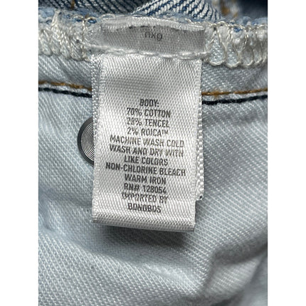 Bonobos Mens Blue Light Wash Mid Rise Tapered Skinny Denim Jeans Pants Size 31