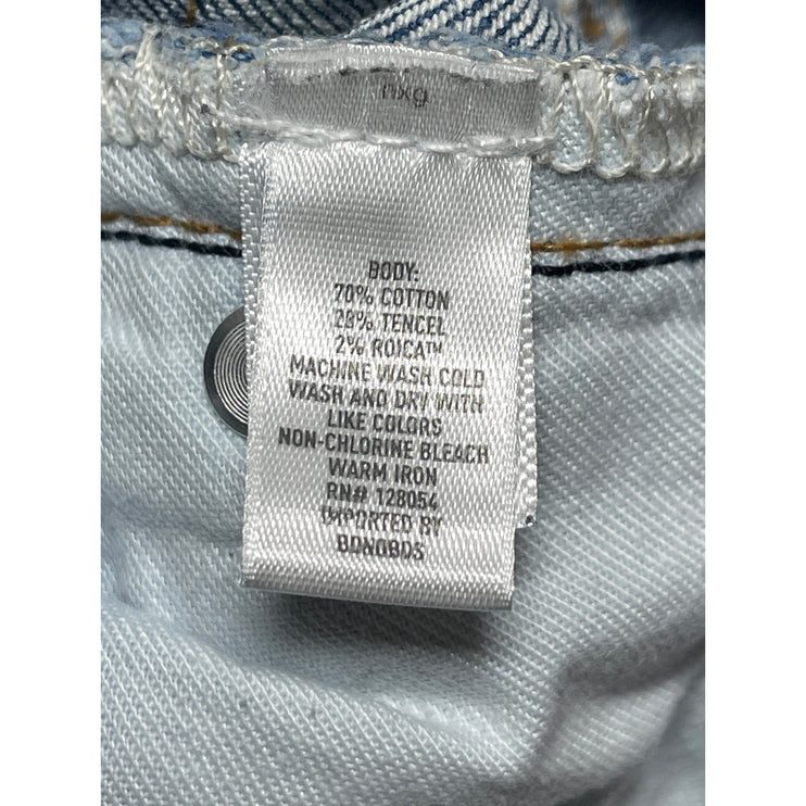 Bonobos Mens Blue Light Wash Mid Rise Tapered Skinny Denim Jeans Pants Size 31