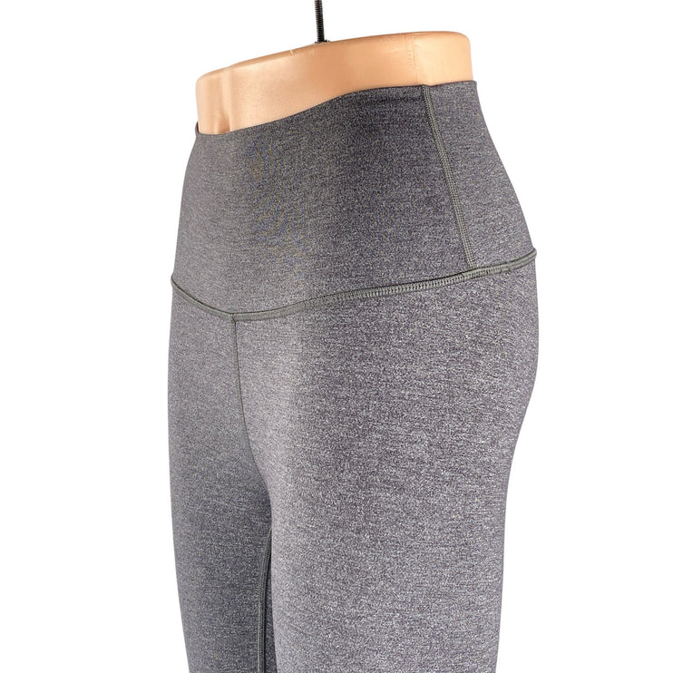 Lululemon Womens Gray High Rise Skinny Yoga Athletic Activewear Leggings Pants 4