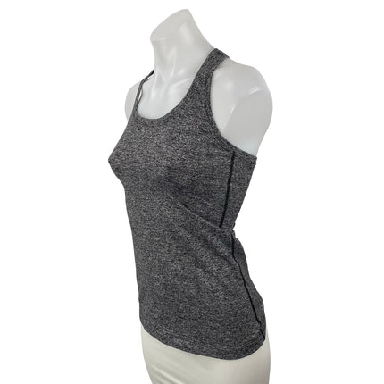 Lululemon Women's Gray Racerback Yoga Workout Running Athletic Tank Top Size 2