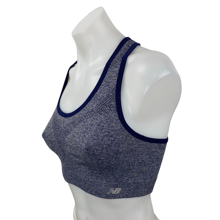 New Balance Seamless Medium Impact Gym Athletic Activewear Sports Bra Tank Top S