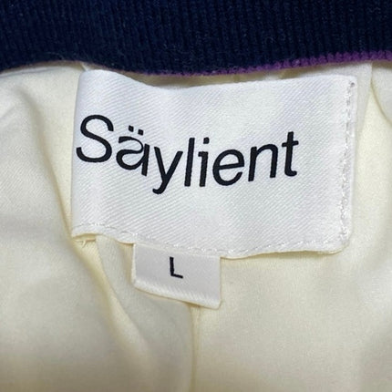 Saylient Women's White Elastic Waist High Rise Tapered Jogger Sweat Pants Size L