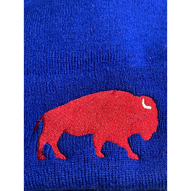Men's Buffalo Bills Legacy Royal Blue Cuffed Knit Bonnet Hat Cap Beanie One Size