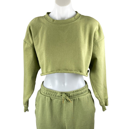 WeWoreWhat Green Hooded Sweatshirt Jogger Sweat Pants Athletic Activewear Set S
