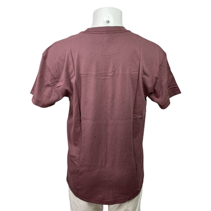 Abercrombie & Fitch Men's Mauve Short Sleeve Crewneck T Shirt Tee Top Size L