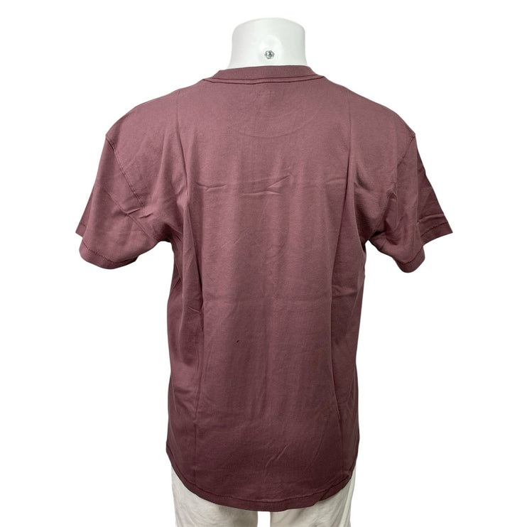 Abercrombie & Fitch Men's Mauve Short Sleeve Crewneck T Shirt Tee Top Size L