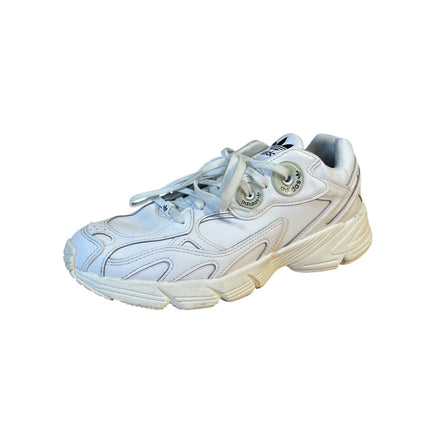 Adidas Originals Astir Women's All White Lace Up Athletic Running Shoes Size 9