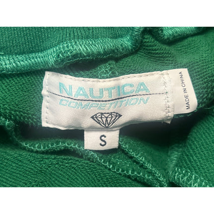 Nautica Competition Green Elastic Waist Tapered Trousers Joggers Sweatpants Sz S
