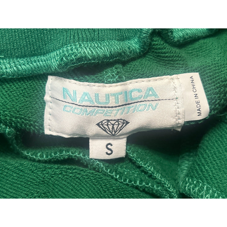 Nautica Competition Green Elastic Waist Tapered Trousers Joggers Sweatpants Sz S