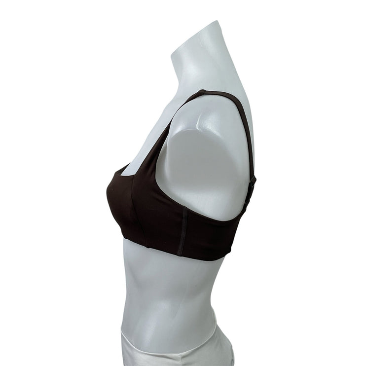 MP Studio Open Back Brown Beige Workout Bundle Lot of 2 Sports Bra Tank Top Sz S