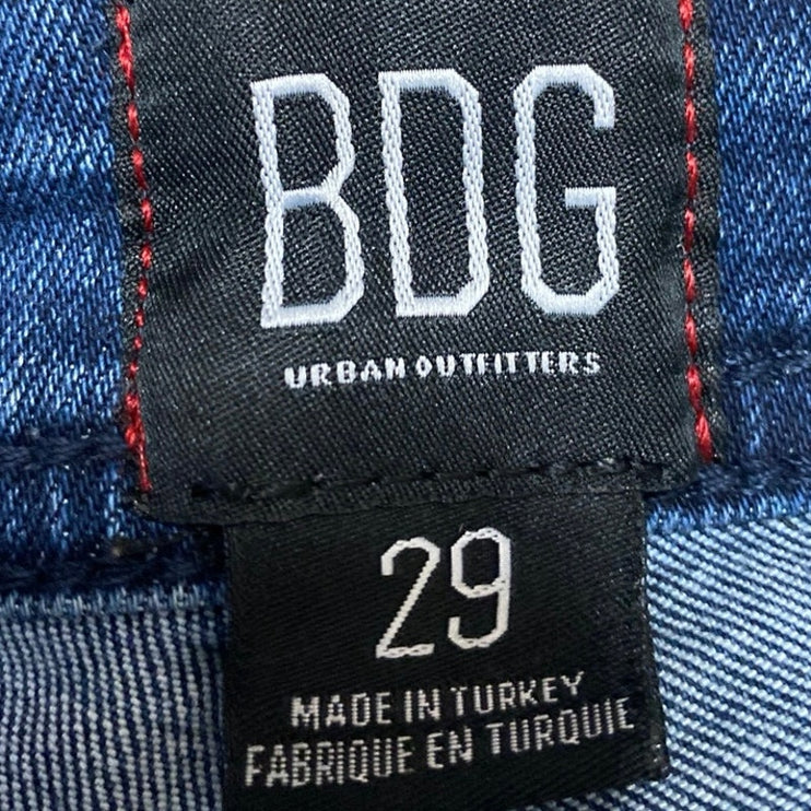 Urban Outfitters BDG Blue High Rise Flared Bootcut Bell Bottom Denim Jeans 29