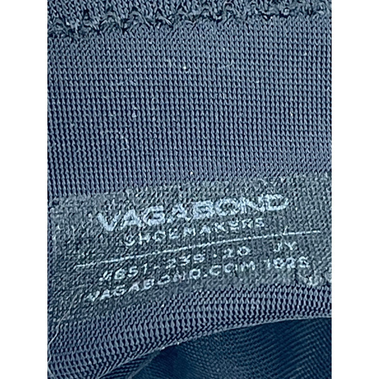 Vagabond Lissie Women's Black Suede Leather Pointed Toe Heeled Sock Boots Sz 5.5