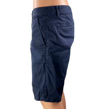 United Colors Of Benetton Men's Blue High Waisted Bermuda Chino Khaki Shorts 48