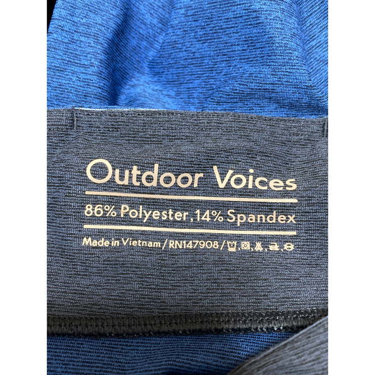 Outdoor Voices Multicolor Colorblock High Waist Skiinny Tight Leggings Pants M