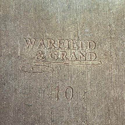 Warfield & Grand Men's Black Leather Eyelet Cap Toe Lace Up Zip Ankle Boots 10