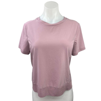 Banana Republic Standard Pink Crew Neck Short Sleeve Active Sport T-Shirt Top XS