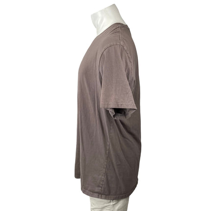 Talentless Men's Brown Crew Neck Short Sleeve Basic T Shirt Tee Top Size XL