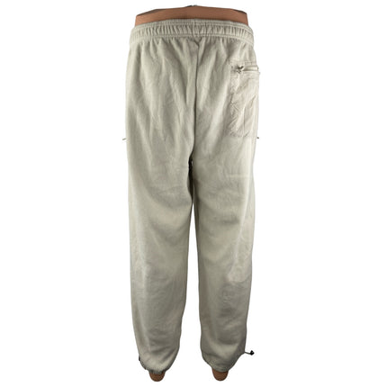 GAP Beige Fleece High Rise Athletic Track Joggers Trousers Sweat Pants Size XL