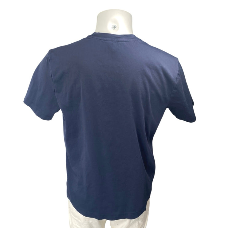 Banana Republic Luxe Touch Performance Men's Blue Short Sleeve Tee T-shirt Top L