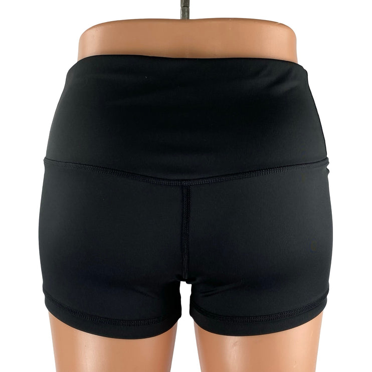 Adidas Climacool Women's Black Mid Rise Running Workout Athletic Biker Shorts S